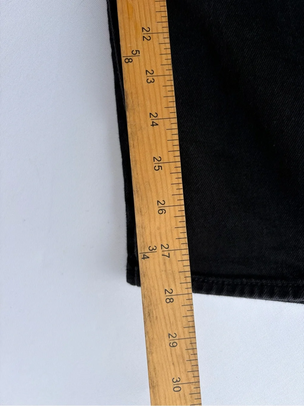 Levi's 501 Original Fit Straight Leg Black Jeans W30 L30